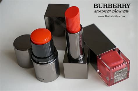 Burberry Summer Showers Fresh Glow Blush & Lip Glow Balm 